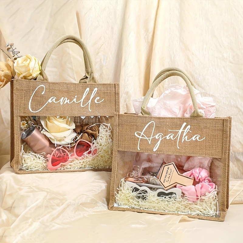Customized Jute Bag for Wedding